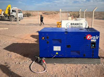 Industrial generator set